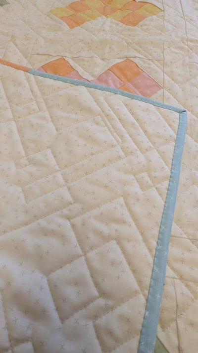 Crisscross Baby Quilt