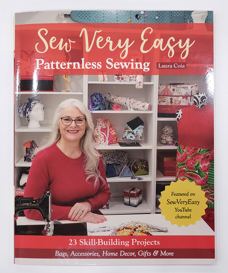 Patternless Sewing - SIGNED! Book by Laura Coia of SewVeryEasy
